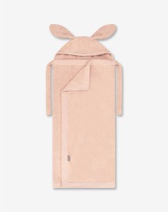 מגבת לתינוקות ולפעוטות מיננה ורוד פודרה מגבת לתינוקות ולפעוטות מיננה ורוד פודרה