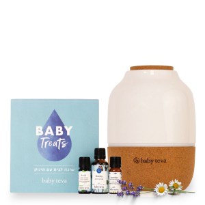 מארז דיפיוזר ושמנים לטיפול בתינוק מארז דיפיוזר ושמנים לטיפול בתינוק